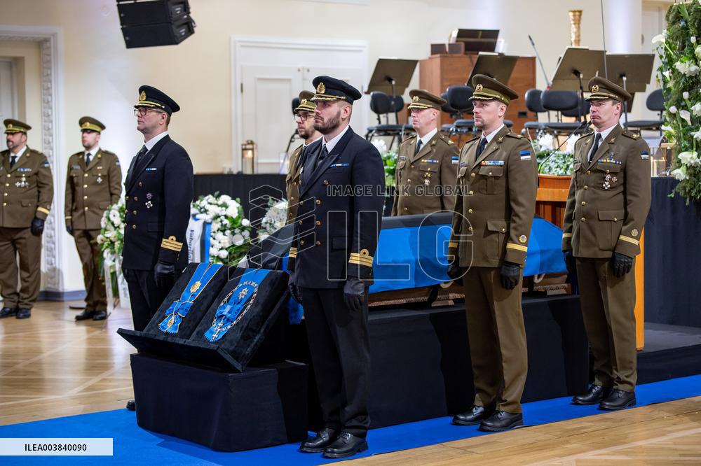 President Arnold Rüütel's funeral service