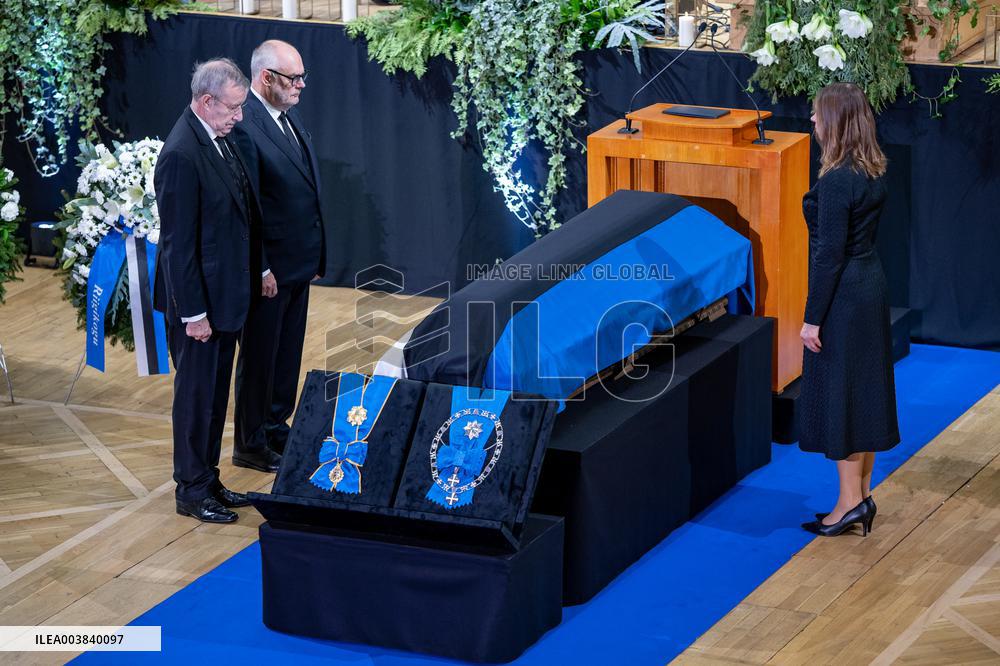 President Arnold Rüütel's funeral service