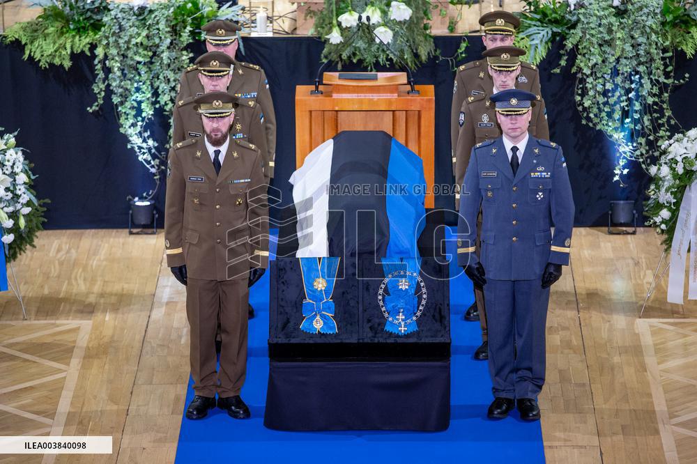 President Arnold Rüütel's funeral service