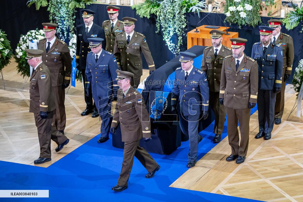 President Arnold Rüütel's funeral service