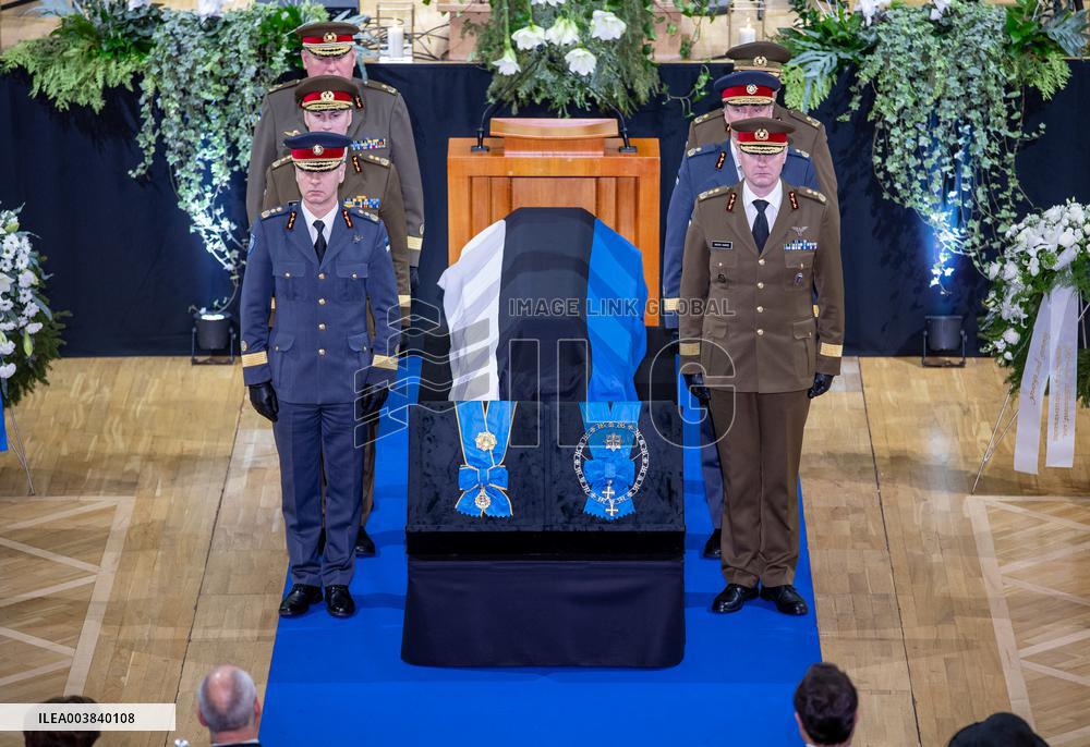 President Arnold Rüütel's funeral service