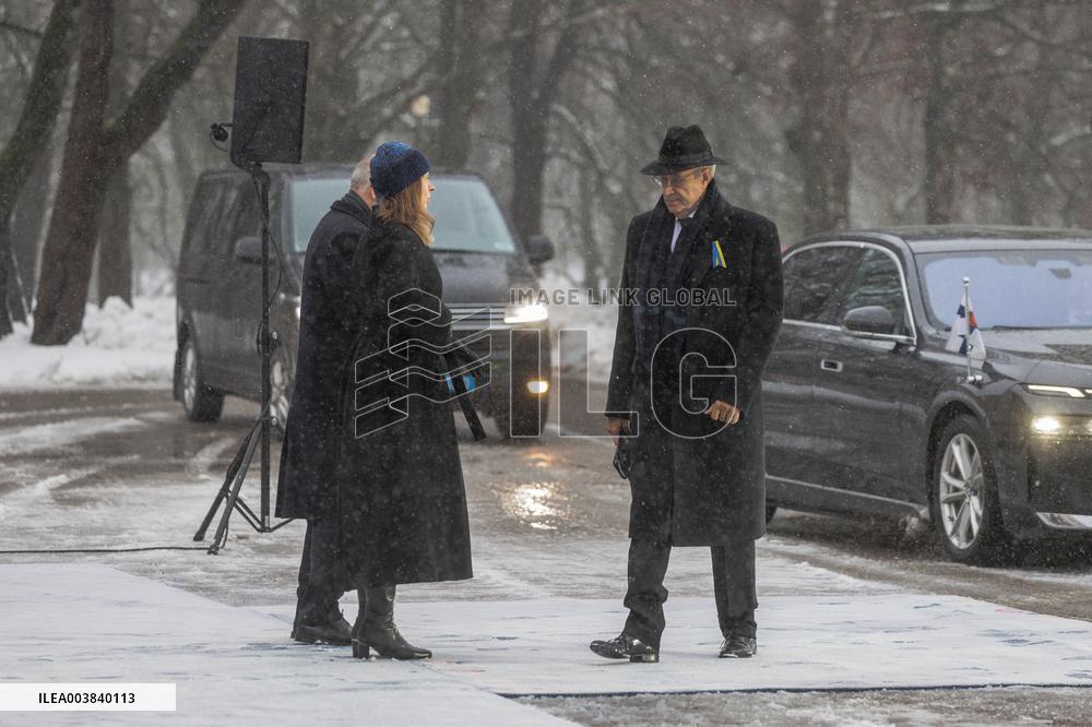 President Arnold Rüütel's funeral service