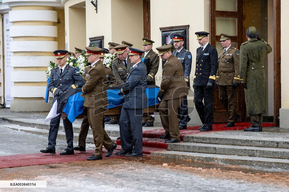 President Arnold Rüütel's funeral service