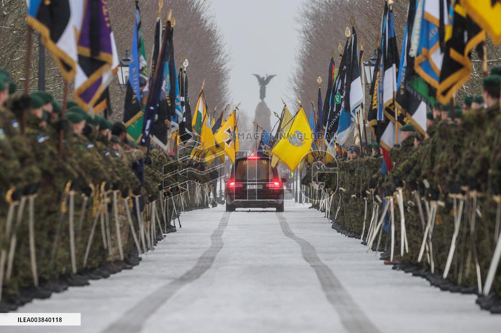 President Arnold Rüütel's funeral service