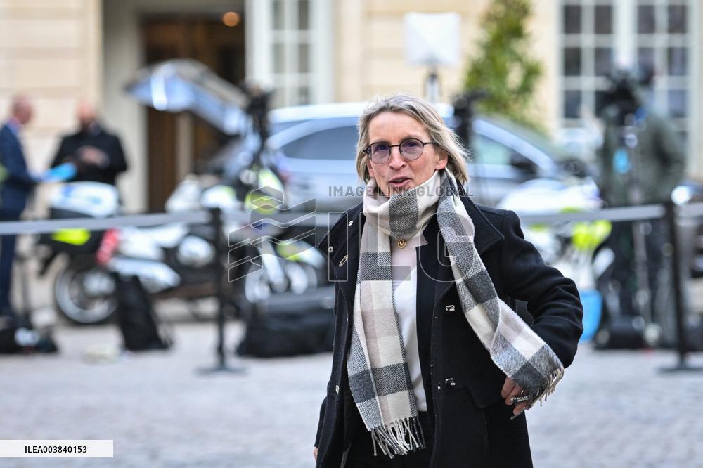 Meetings between general and representative professional agricultural organisations with French Prime Minister Francois Bayrou i