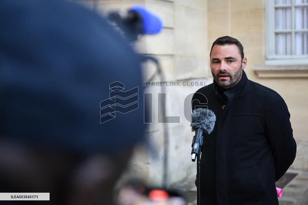 Meetings between general and representative professional agricultural organisations with French Prime Minister Francois Bayrou i