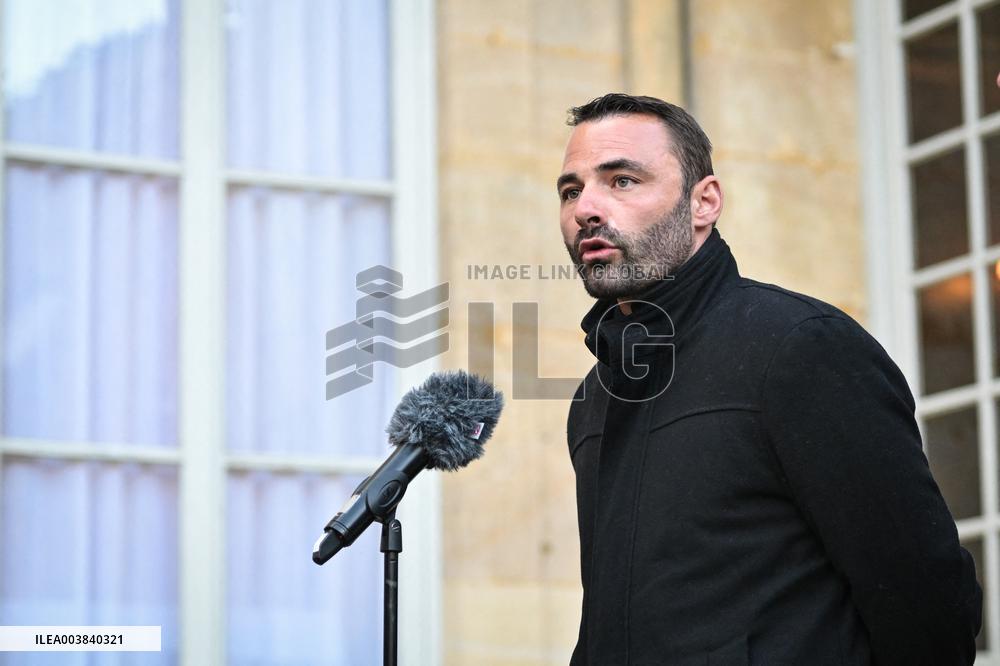 Meetings between general and representative professional agricultural organisations with French Prime Minister Francois Bayrou i