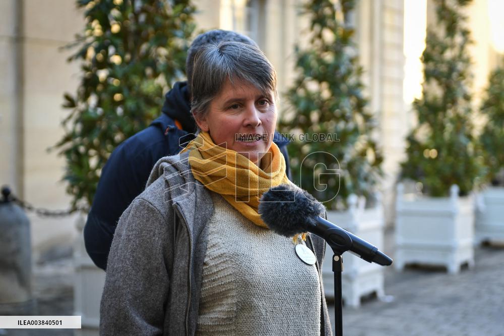 Meetings between general and representative professional agricultural organisations with French Prime Minister Francois Bayrou i
