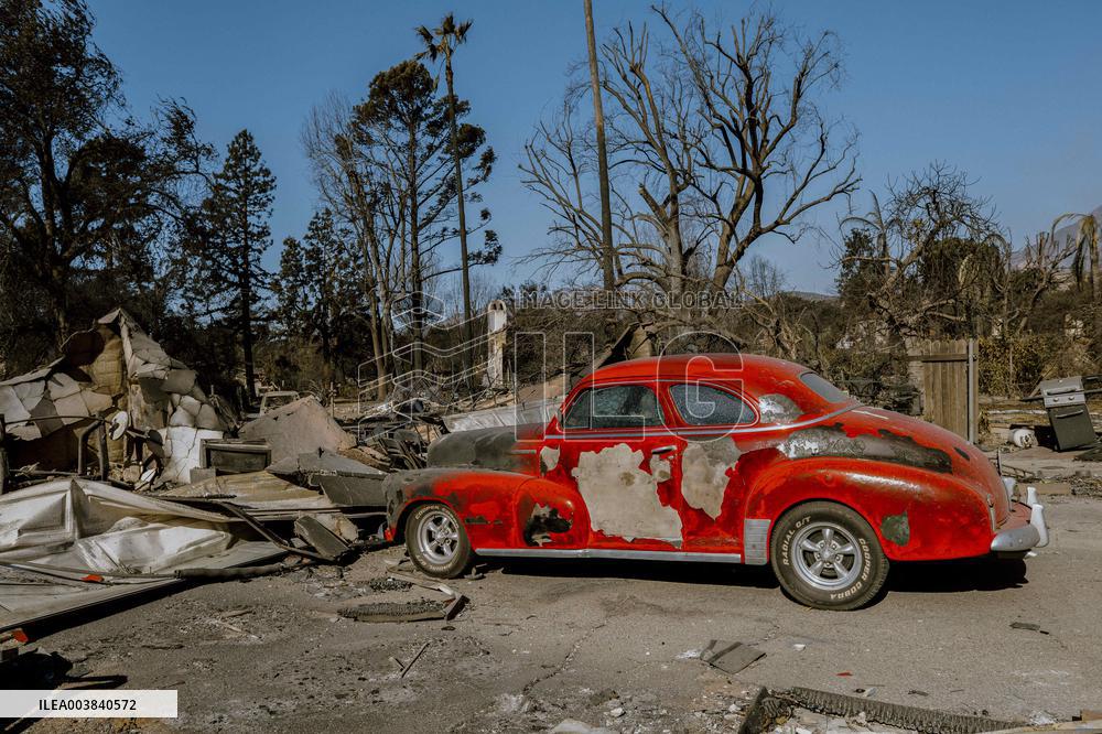 Eaton Fire Aftermath - CA