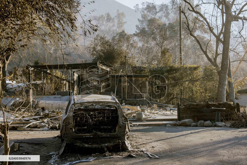 Eaton Fire Aftermath - CA