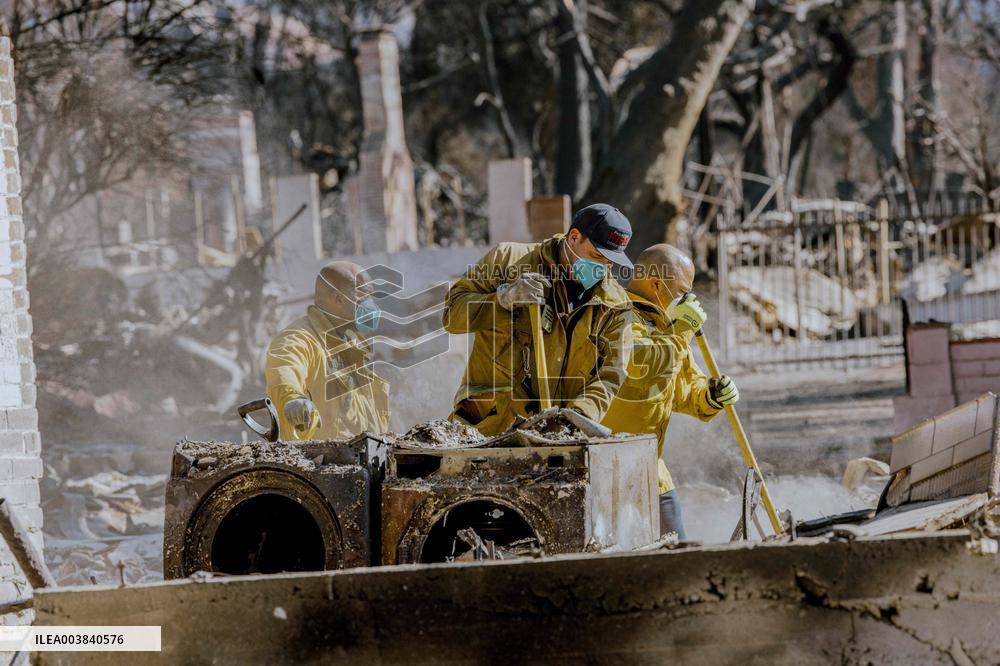 Eaton Fire Aftermath - CA