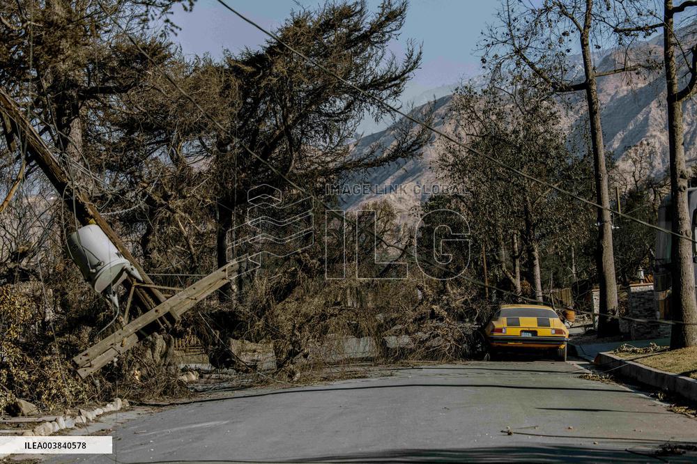 Eaton Fire Aftermath - CA