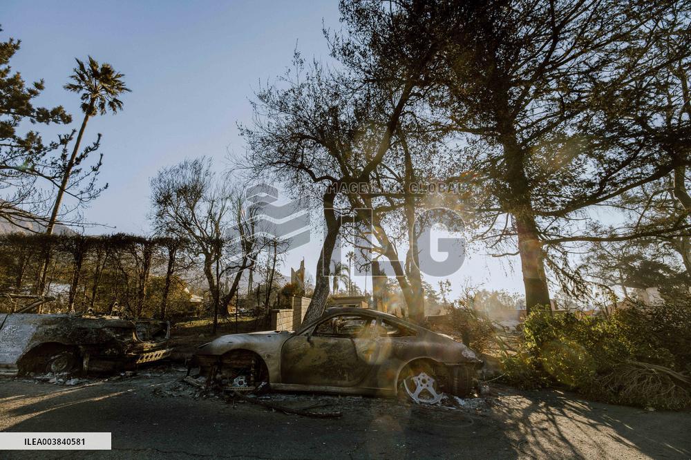 Eaton Fire Aftermath - CA
