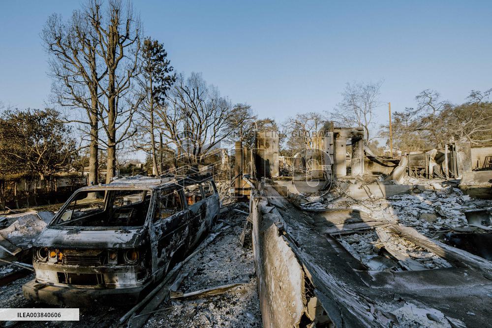 Eaton Fire Aftermath - CA