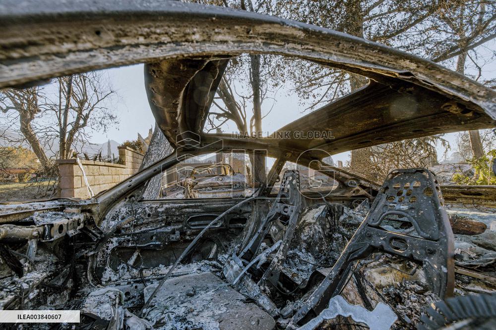 Eaton Fire Aftermath - CA