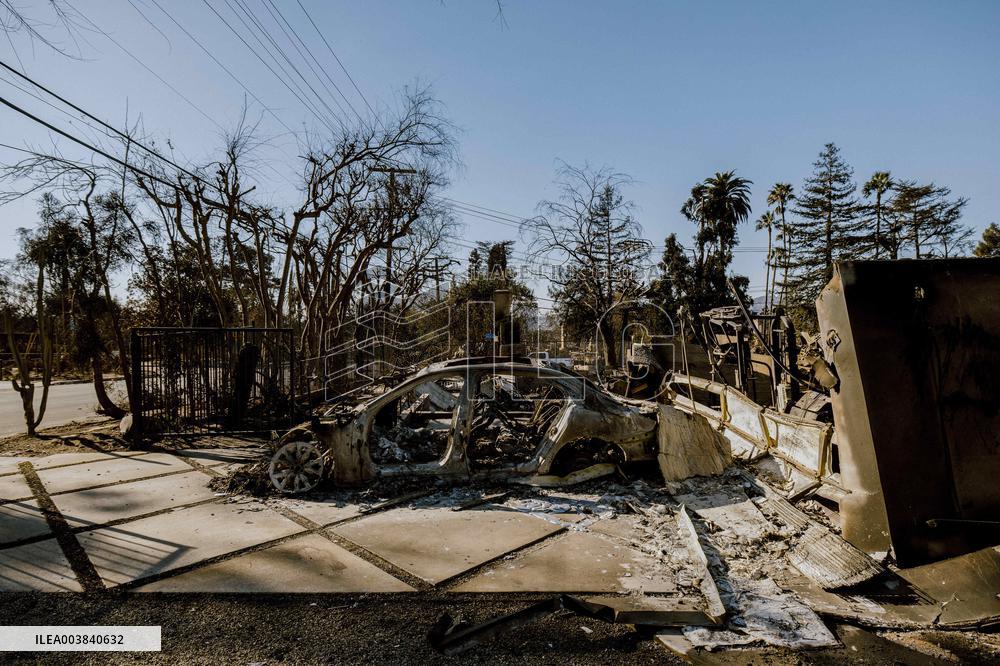Eaton Fire Aftermath - CA