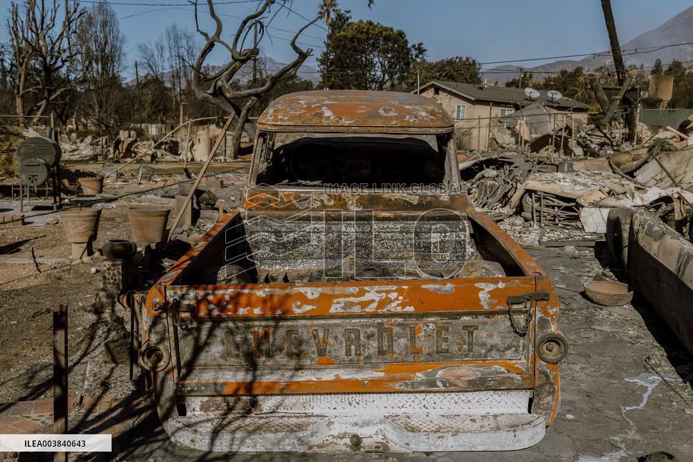 Eaton Fire Aftermath - CA