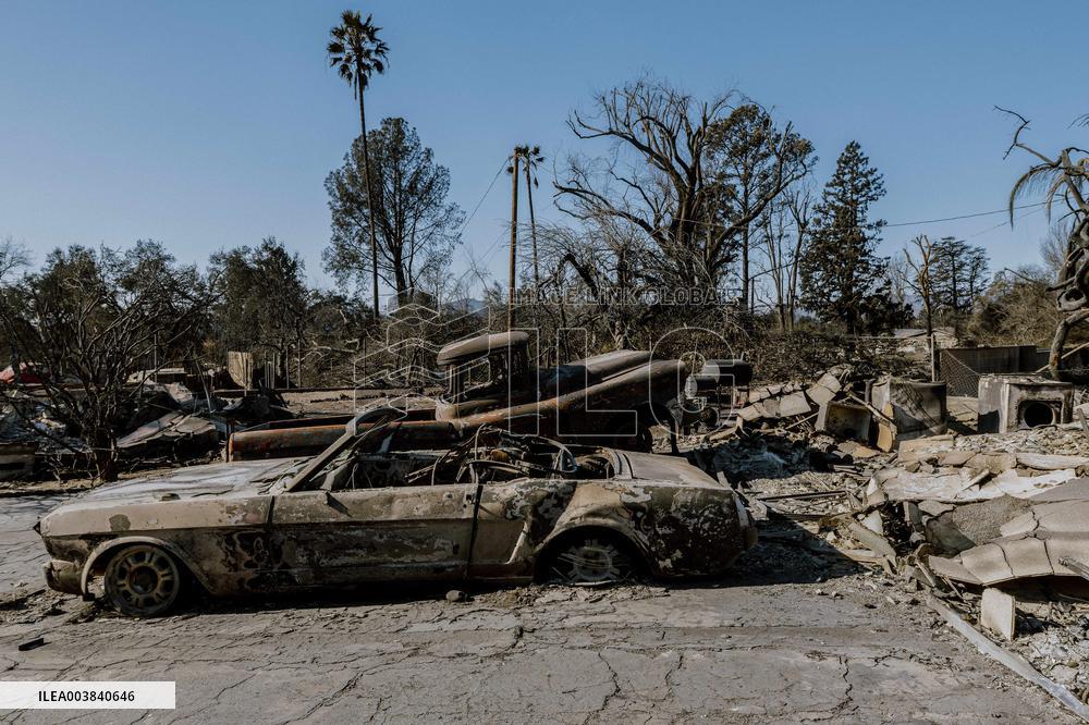Eaton Fire Aftermath - CA