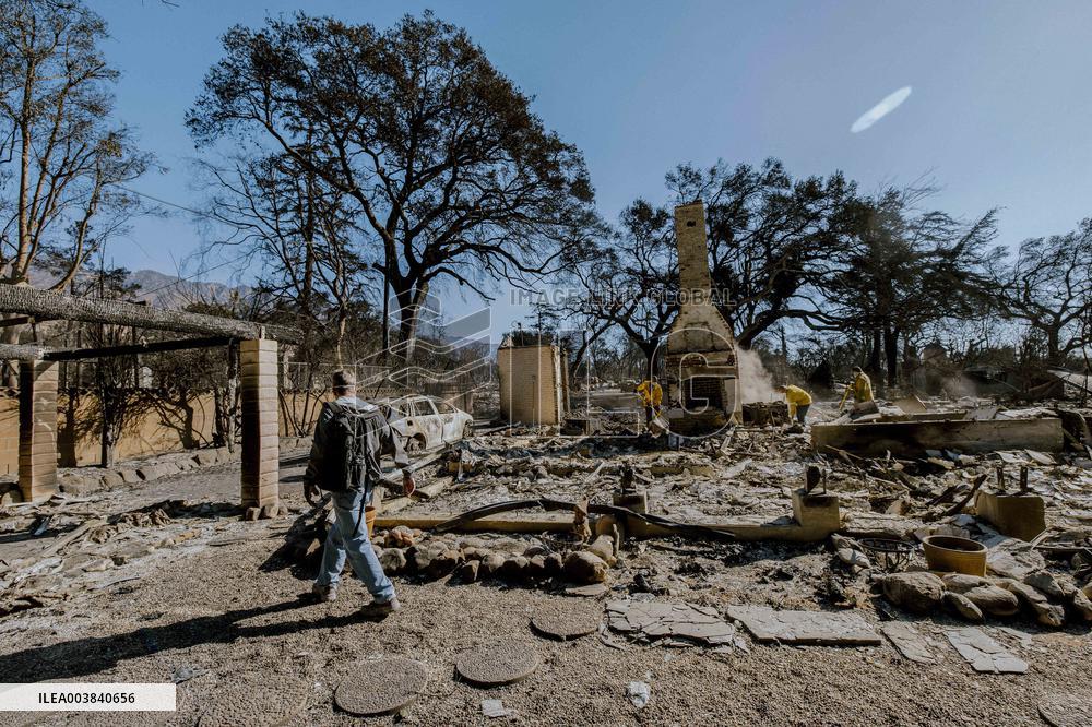 Eaton Fire Aftermath - CA