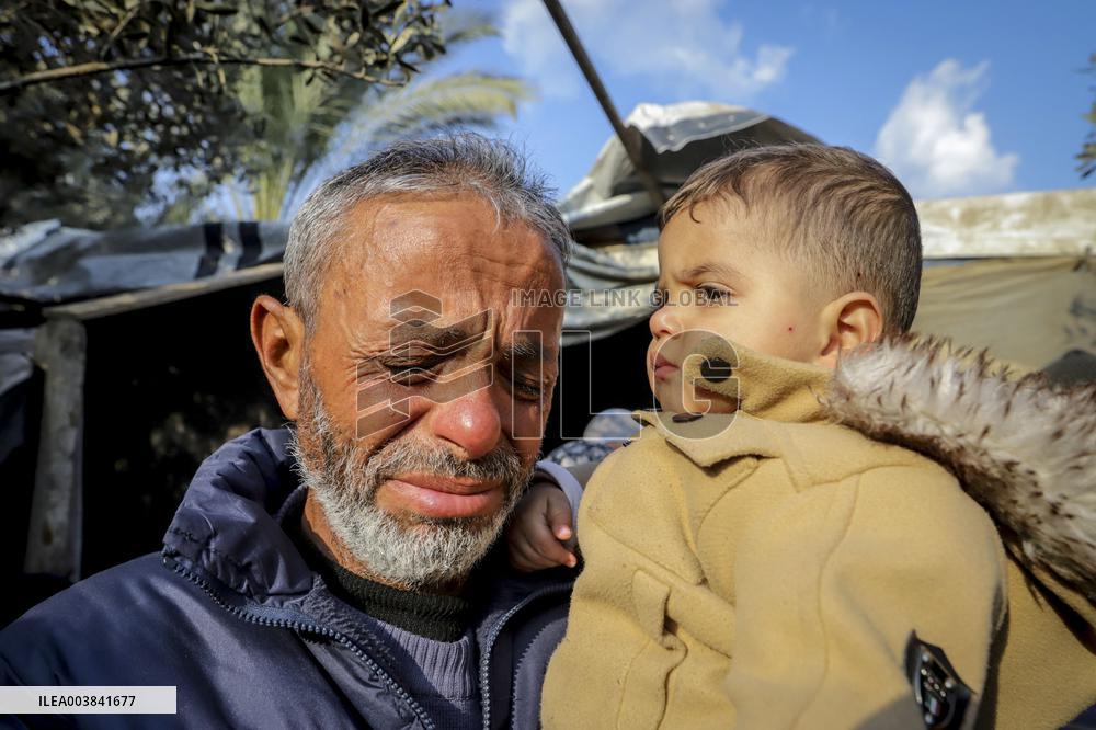 Funeral of Freelance AA Cameraman Saed Abu Nabhan Killed By Israel - Gaza