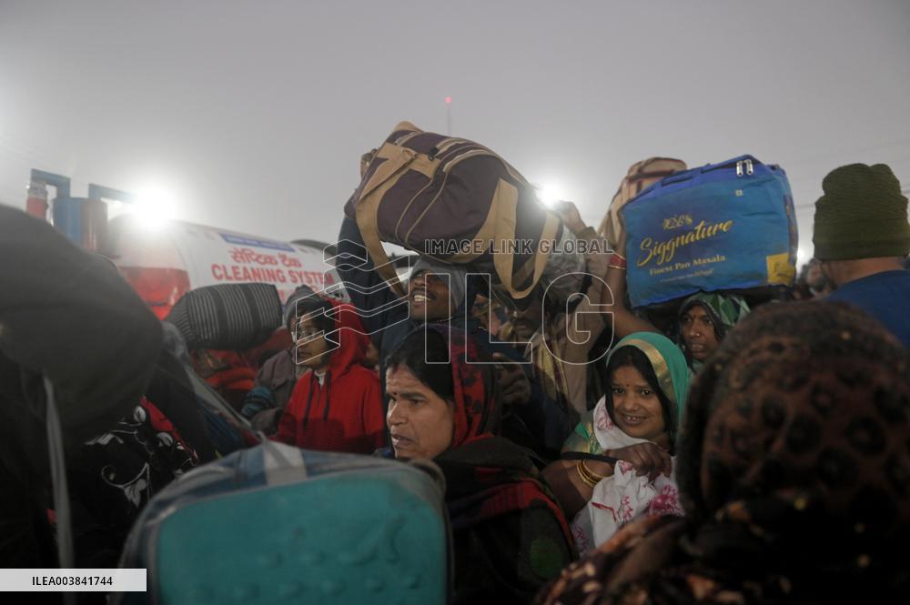 First day of Maha Kumbh Mela - India