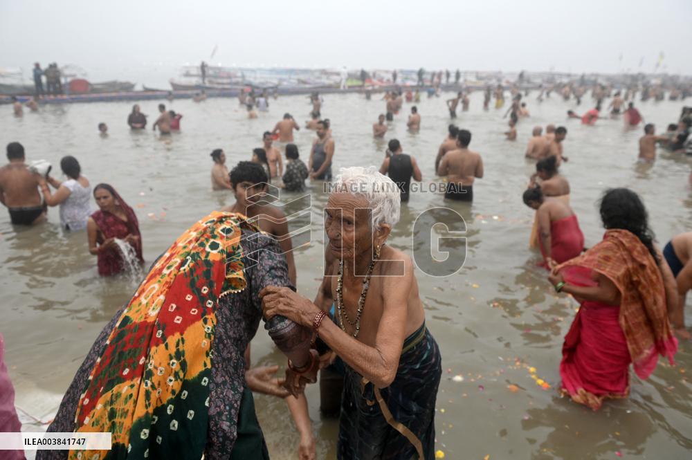 First day of Maha Kumbh Mela - India