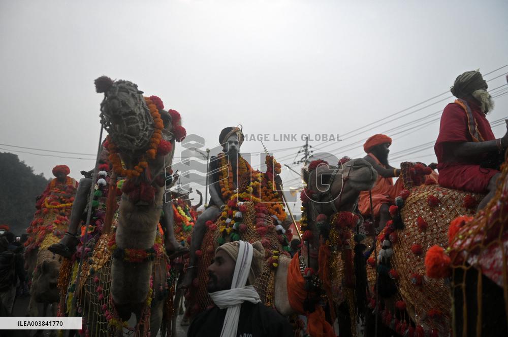 First day of Maha Kumbh Mela - India