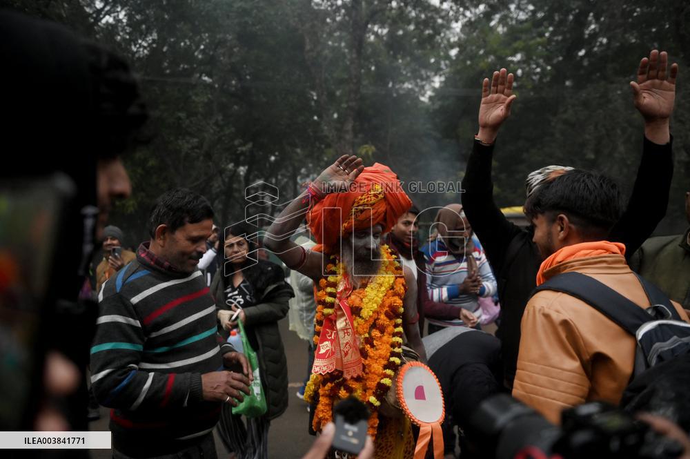 First day of Maha Kumbh Mela - India