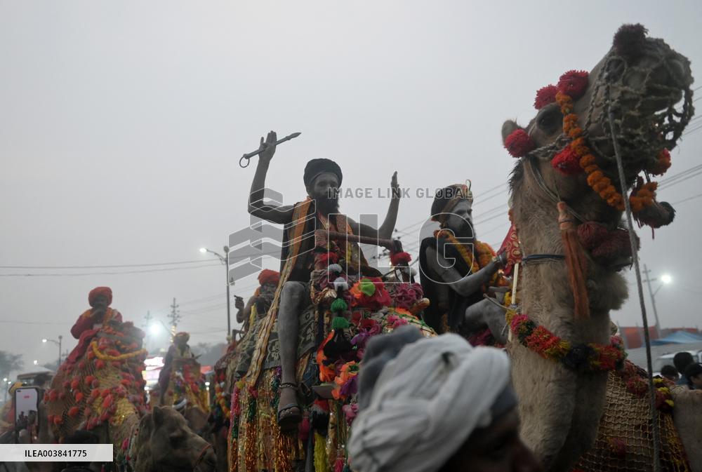 First day of Maha Kumbh Mela - India