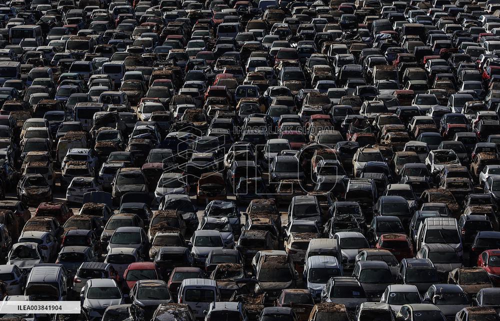Scrapping Of Vehicles Damaged By DANA - Valencia