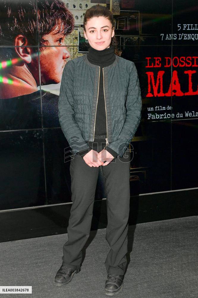 Preview of the film Le Dossier Maldoror in Paris FA