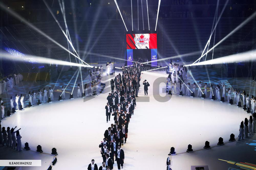 SPORT INVERNALI - Sci Alpino - FISU World University Games Winter - XXXII Universiade Invernale - Cerimonia d'Apertura