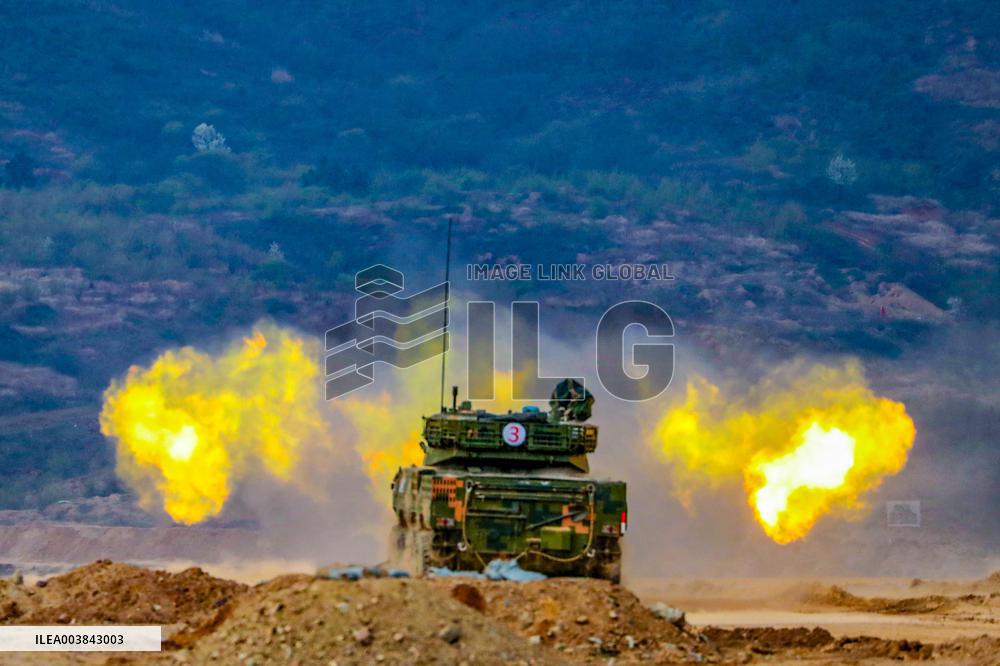 an Actual Combat Training in Ningbo