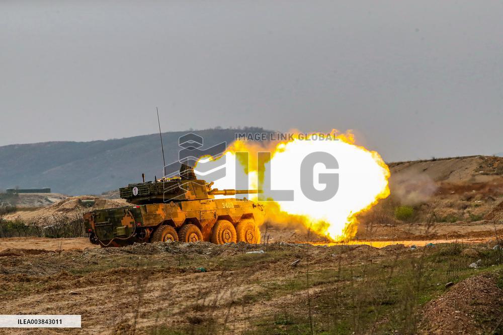 an Actual Combat Training in Ningbo