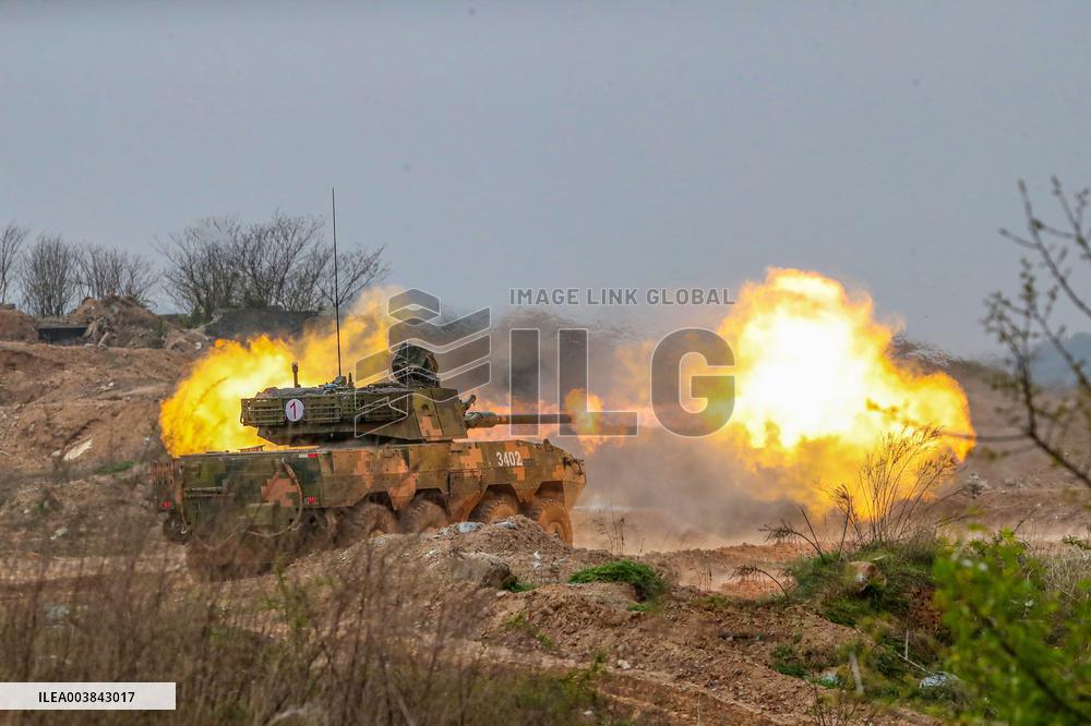 an Actual Combat Training in Ningbo