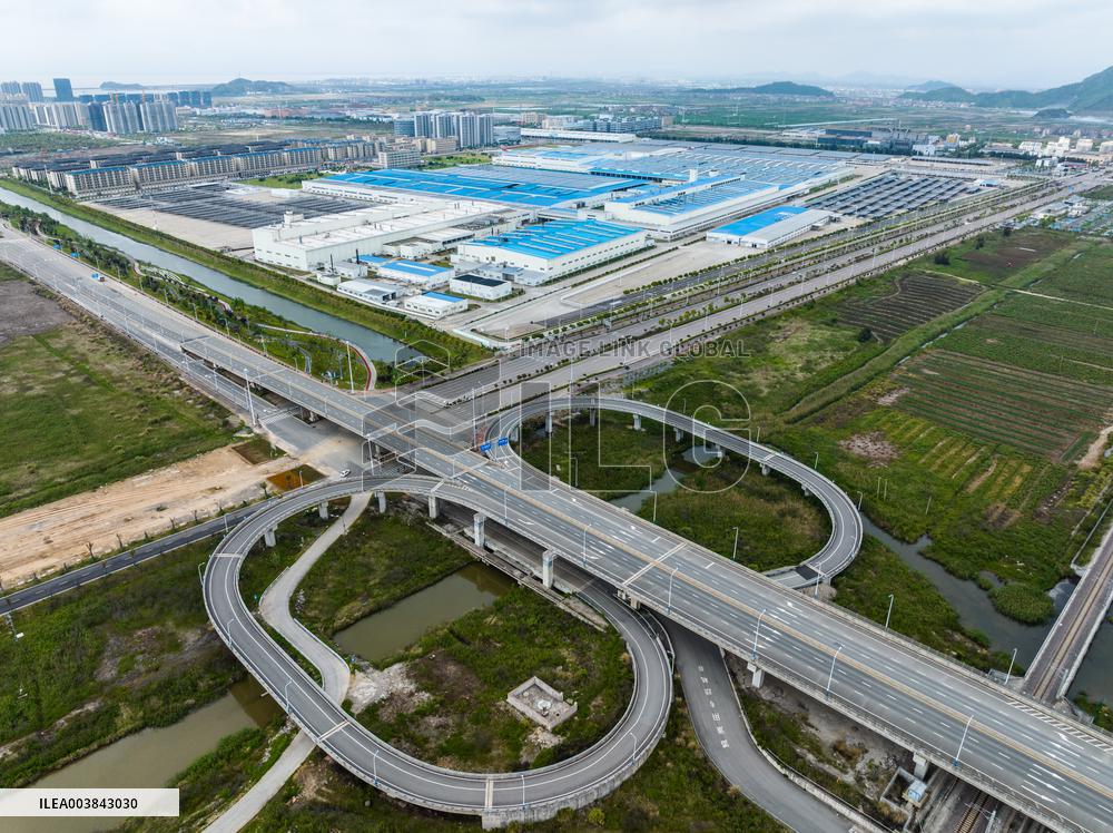 Geely Automobile Linhai Manufacturing base in Taizhou