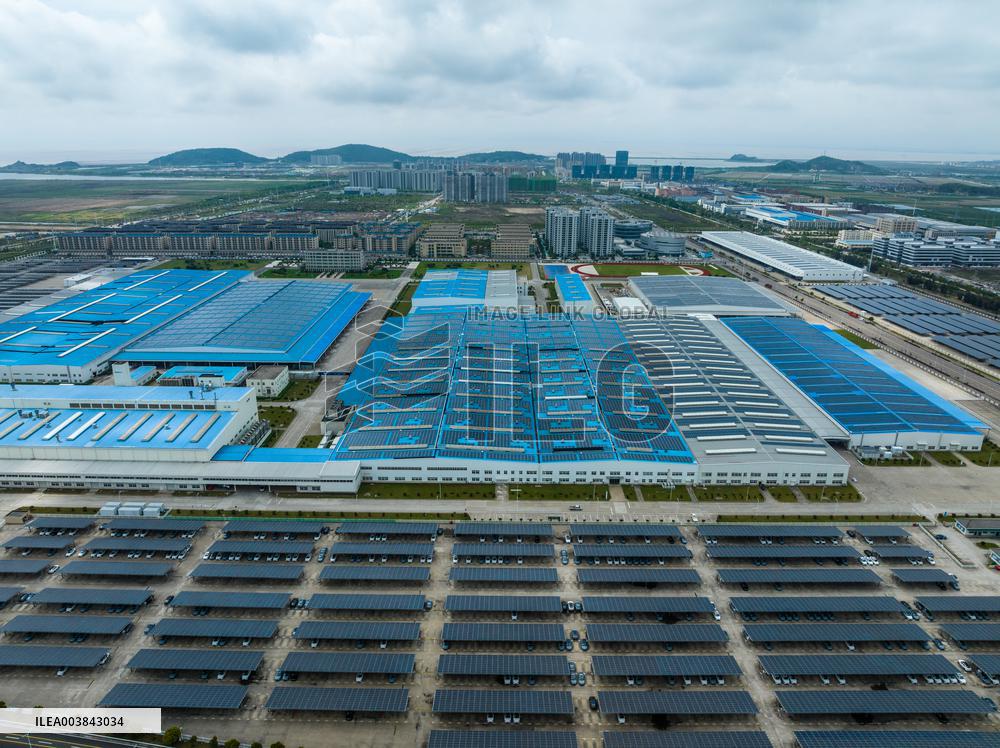 Geely Automobile Linhai Manufacturing base in Taizhou