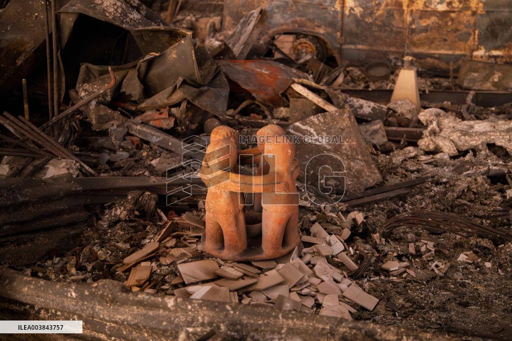 Aftermath Of Los Angeles Wildfires