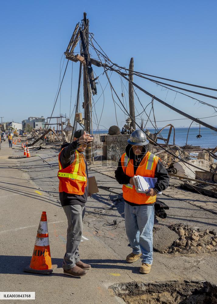 Aftermath Of Los Angeles Wildfires