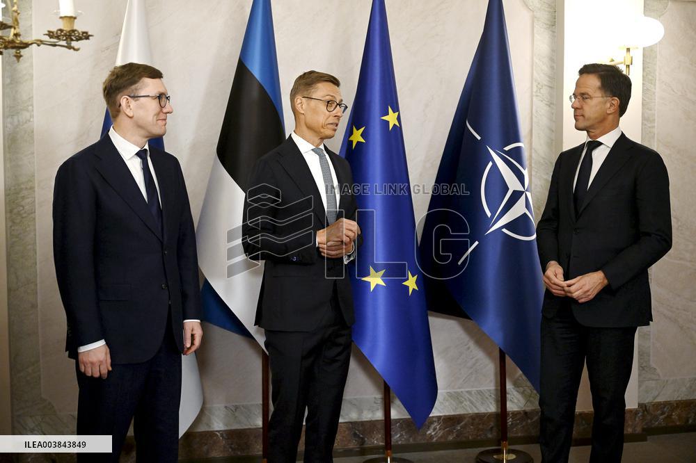 Summit of the Baltic Sea NATO countries in Helsinki