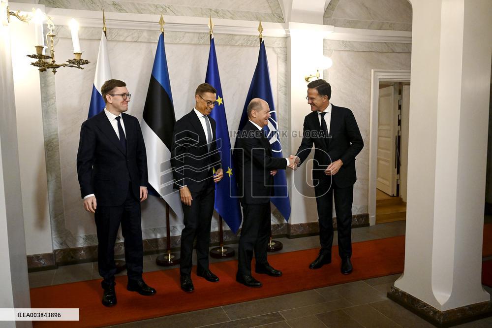 Summit of the Baltic Sea NATO countries in Helsinki