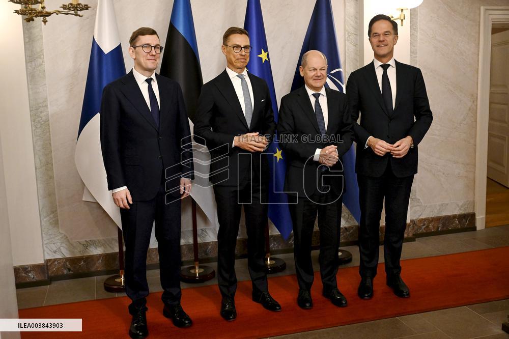 Summit of the Baltic Sea NATO countries in Helsinki