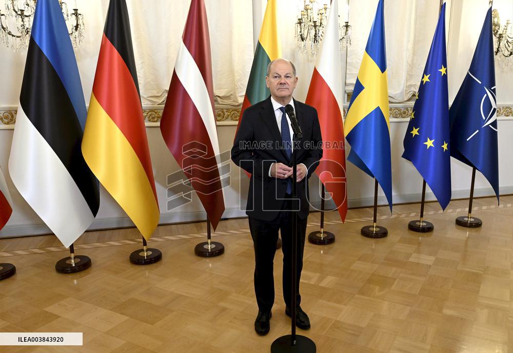 Summit of the Baltic Sea NATO countries in Helsinki