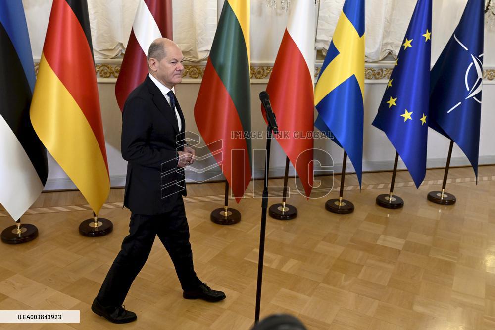 Summit of the Baltic Sea NATO countries in Helsinki