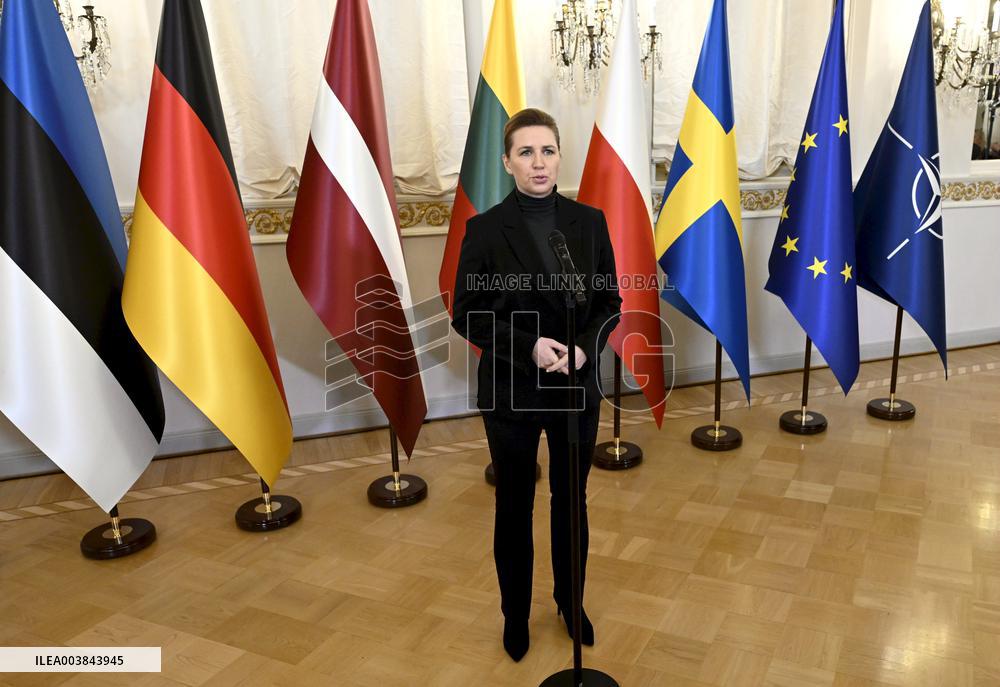 Summit of the Baltic Sea NATO countries in Helsinki