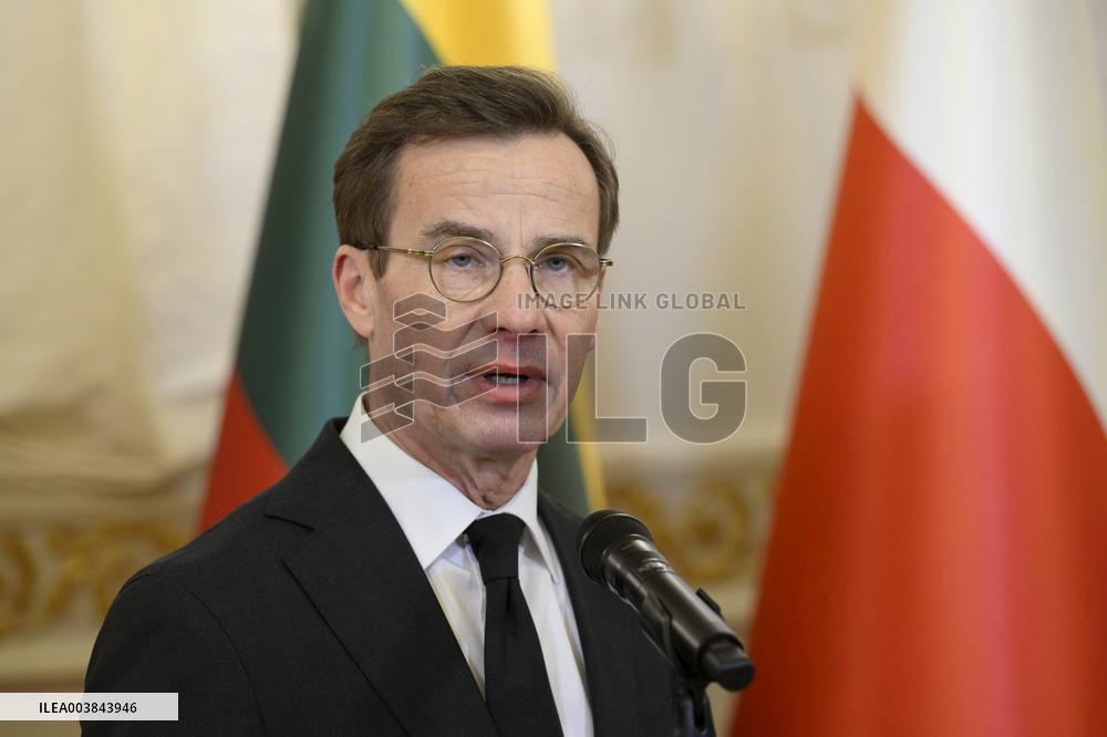 Summit of the Baltic Sea NATO countries in Helsinki