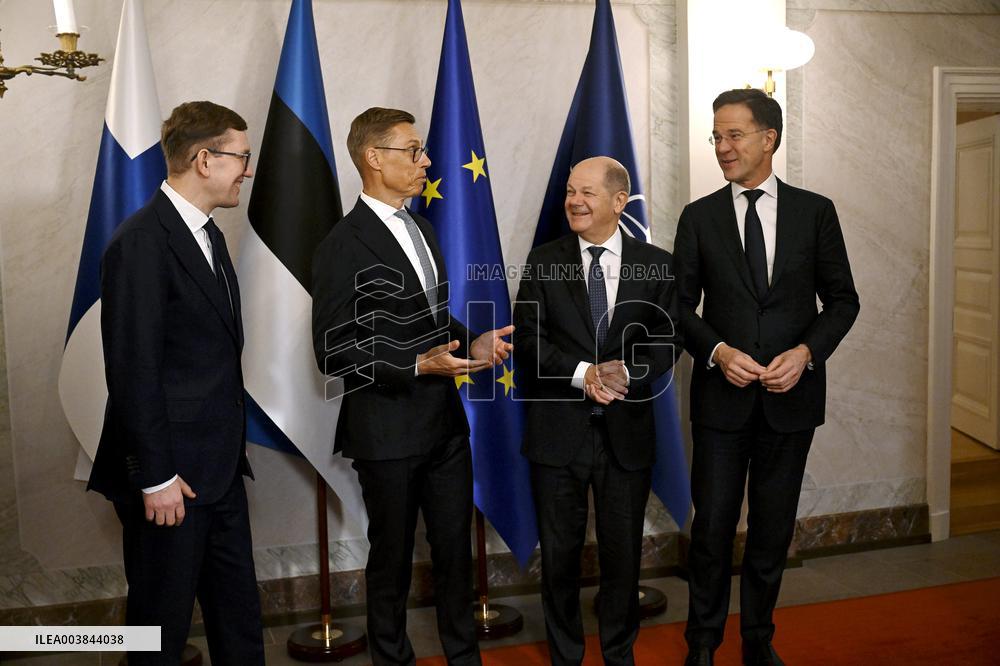Summit of the Baltic Sea NATO countries in Helsinki