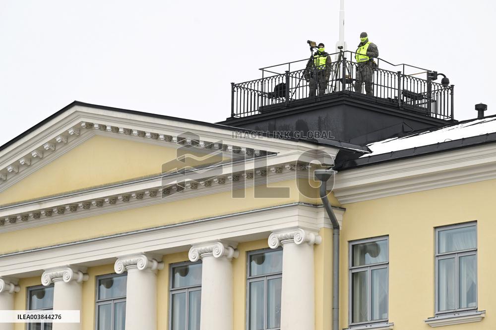Summit of the Baltic Sea NATO countries in Helsinki