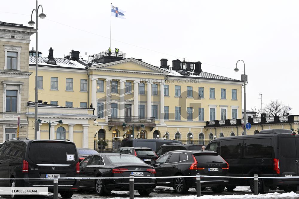Summit of the Baltic Sea NATO countries in Helsinki