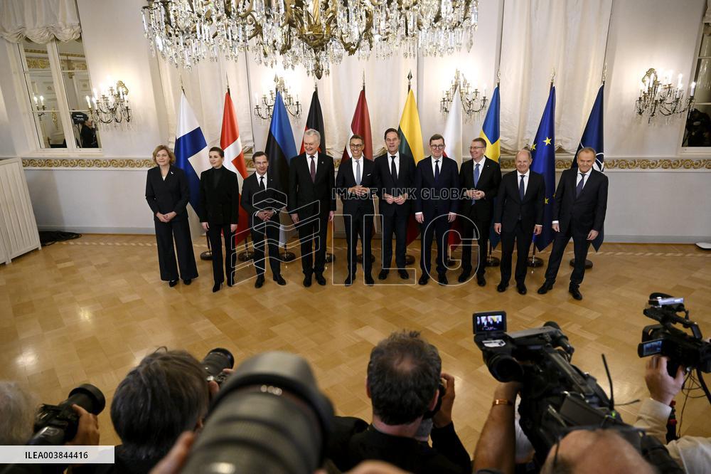 Summit of the Baltic Sea NATO countries in Helsinki